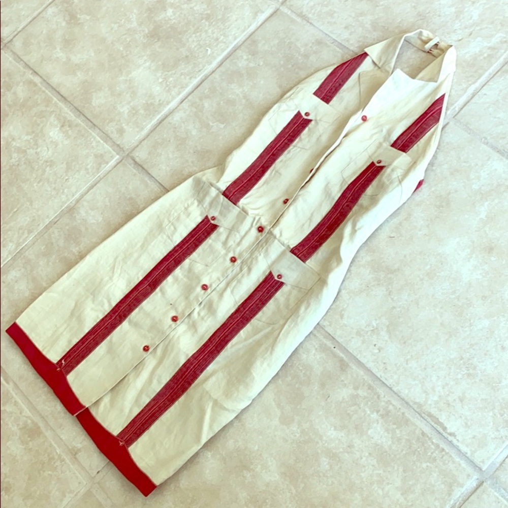 Linen Guayabera dress